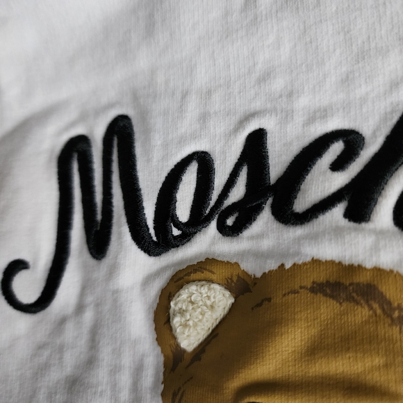 Moschino Baby Sweatshirt White Bear 12-18 months - Picture 8 of 15